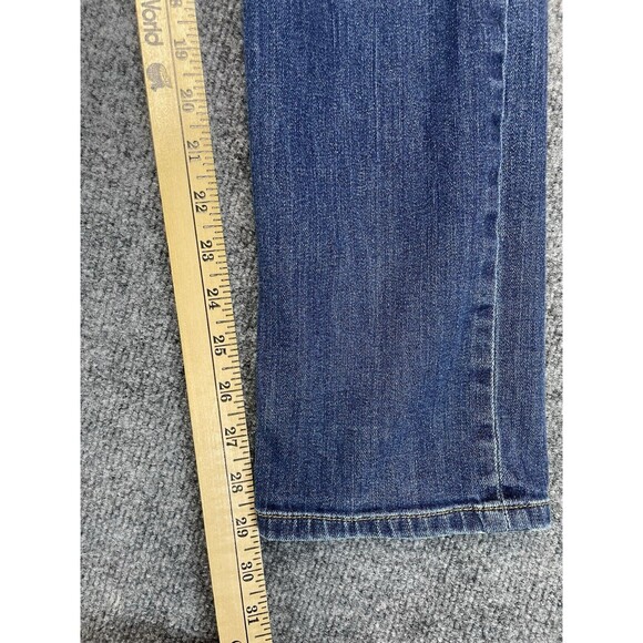 LRL Ralph Lauren Jeans Womens 8 Blue Modern Skinny Mid Rise Dark Stretch Denim - Picture 7 of 9